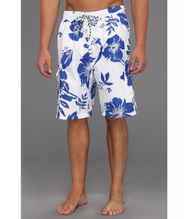 U.S. Polo Assn 11 Metallic Flower Cargo Mens Swimwear (Blue)