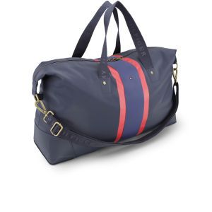 Tommy Hilfiger Mens Ridley 24 Hour Canvas Duffle   Midnight      Mens Accessories