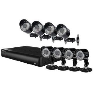 Lorex LH016805B Security Camera System with 8 Night Vision Cameras and 16 Channel ECO BlackBox (Black)  Camera & Photo