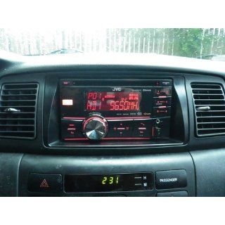 JVC KW HDR81BT Double DIN Car CD receiver with Bluetooth, HD Radio, iPod Capable  Vehicle Receivers 