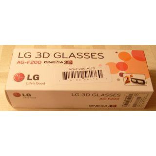 LG AG F200 LG Cinema 3D Glasses for 2011 LG 3D LED HDTVs (Black) Electronics