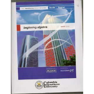 Beginning Algebra Columbia Southern University 7th Edition Stefan Baratto 9780077262396 Books