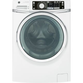 GE 4.5 cu ft High Efficiency Front Load Washer with Steam Cycle (White) ENERGY STAR