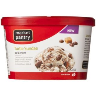 Market Pantry Turtle Sundae Ice Cream 1.5 qt.