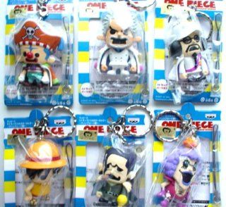 1 6 Set of Key Chains   Marin Ford Hen to become the ONE PIECE x PansonWorks one piece strap (japan import) Toys & Games