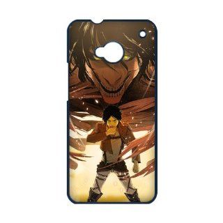 Attack on Titan Eren Jaeger become Giant Unique Durable Hard Plastic Case Cover for HTC ONE M7 Custom Design Fashion DIY Cell Phones & Accessories