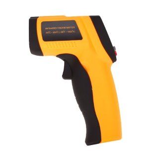 GM550 Non contact IR Infrared Digital Thermometer   Measurement Range Between  50 C and 550 C (Between  58 F and 1022 F) LED Back lLight Design Equipped with Laser Pointer