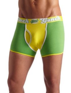 Ginch Gonch Men's Fruit Juice   Sports Brief, Green/Yellow, Large at  Mens Clothing store