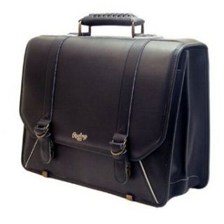 Leather Briefcase Rawlings Baseball Glove Leather 2 Gusset Computer Brief (Black) Clothing