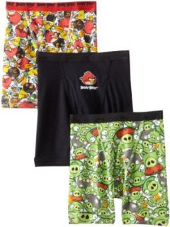 Fruit of the Loom Boys 8 20 Angry Birds Boxer Brief, Multi Colored, 6 Clothing