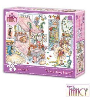 Fancy Nancy 100 Piece Puzzle I Love Being Fancy Toys & Games