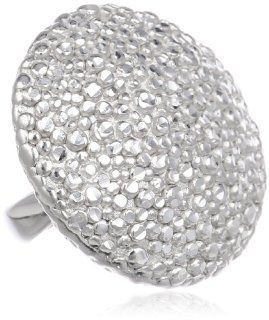 Roberto Coin "Fifth Season Stingray" White Diamond Cut Statement Adjustable Ring, Size 6.5 Jewelry