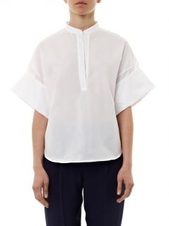 Collarless cotton shirt  3.1 Phillip Lim