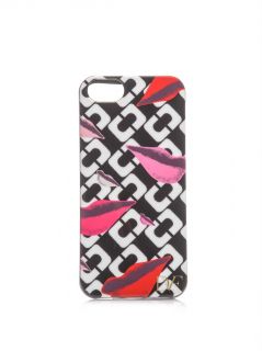 Lips chainlink print iPhone® 5 case  Diane Von Furstenberg 
