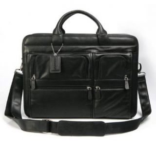 MODERM Expandable Leather Organizer Computer Brief Bag Clothing