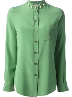 Moschino Faux Pearl Embellished Blouse   Stockholm Market