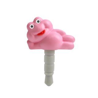 Frog Plugy Earphone Jack Accessory (Pink) Cell Phones & Accessories
