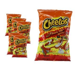 Cheetos Crunchy Flamin Hot Cheese 2 Oz   6packs  Chocolate Chip Cookies  Grocery & Gourmet Food