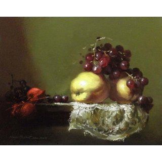 Art Quince and Lace  Oil  Margret E. Short