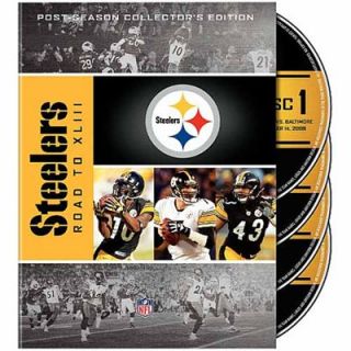 Pittsburgh Steelers Road to Super Bowl XLIII Collectors Edition 4 Disc DVD Set
