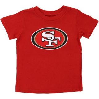 San Francisco 49ers Preschool Team Logo T Shirt   Scarlet