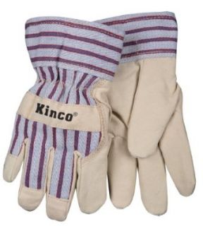 Kinco 1927Y Thermal Heatkeep Lined Youth's Ultra Suede Cold Weather Glove, Work, 7   12 Ages (Pack of 12 Pairs)