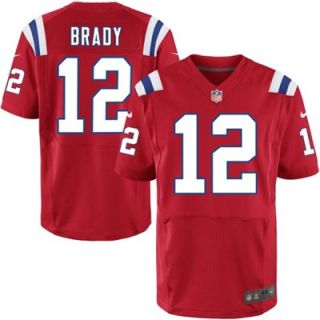 Nike Mens New England Patriots Tom Brady Elite Throwback Jersey