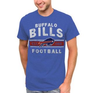 Buffalo Bills Vintage Team Arch T Shirt   Royal Blue