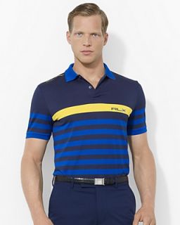 Polo Ralph Lauren Custom Striped Tour Fit Stretch Polo   Slim Fit's