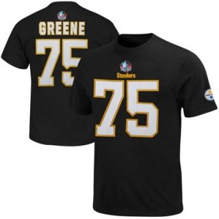 Joe Greene Pittsburgh Steelers Hall Of Fame Eligible Receiver T Shirt   Black