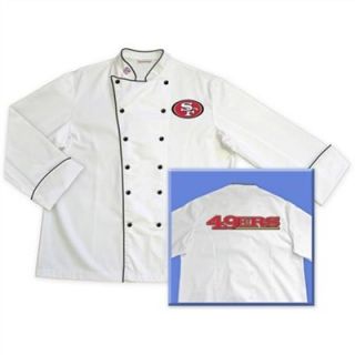 Tailgate 29 Chef San Francisco 49ers Embroidered Chef Coat