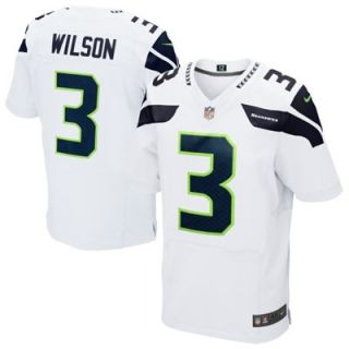Nike Russell Wilson Seattle Seahawks Elite Jersey   White