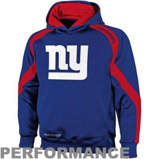 New York Giants Youth Gameday Performance Pullover Hoodie   Royal Blue