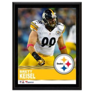 Brett Keisel Pittsburgh Steelers Sublimated 10.5 x 13 Plaque