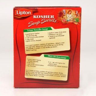 Lipton Kosher Soup Secrets Noodle Soup, 4.09 Ounce (Pack of 12)  Lipton Soup Chicken Noodle  Grocery & Gourmet Food