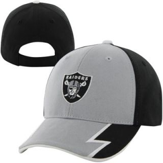 47 Brand Oakland Raiders Toddler Hot Streak Adjustable Hat   Silver/Black