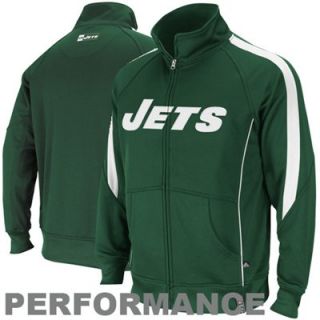 New York Jets Green Tailgate Time Full Zip Track Jacket
