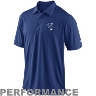 Nike Indianapolis Colts Alternate Football Coaches Performance Polo   Royal Blue