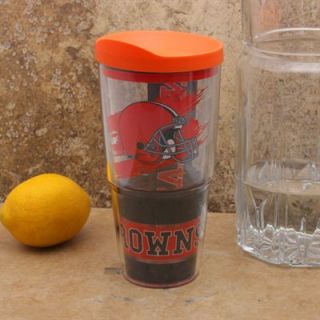 Tervis Tumbler Cleveland Browns 24oz. Wrap Tumbler Pro with Travel Lid