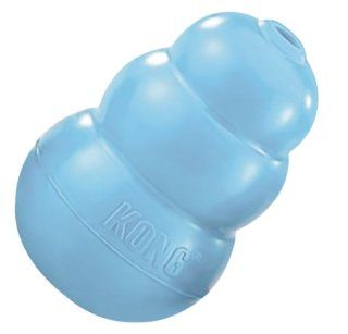 KONG Puppy Kong Toy, Small, Assorted Pink/Blue  Pet Chew Toys 