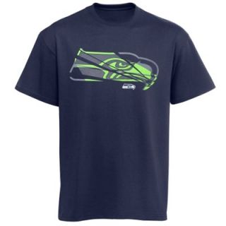 Seattle Seahawks Game Reflex T Shirt   College Navy