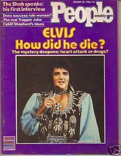 1980 People January 28 How Did Elvis Presley Die? Iran  