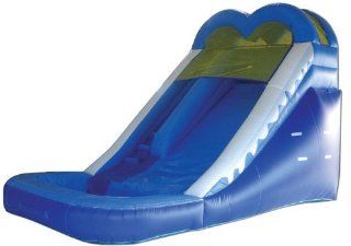 Jingo Jump BW1 20' x 11' Blue Water Slide Inflatable Bouncer w/ Warranty Toys & Games