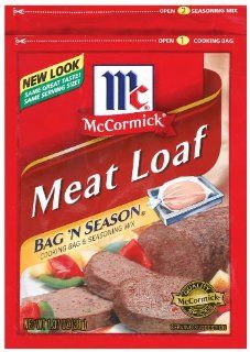 McCormick Bag 'n Season Meat Loaf, 1.37oz (Pack of 10)  Gourmet Seasoned Coatings  Grocery & Gourmet Food