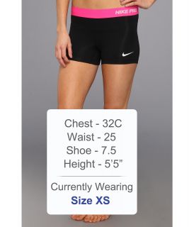 Nike Pro Core Ii 2 5 Compression Short Black Pink Foil Dusty Grey