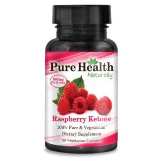 Pure Health Raspberry Ketones   400 Mg Capsules   30 Count Health & Personal Care