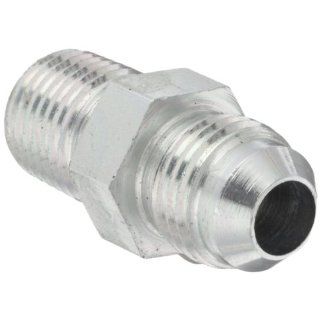 Eaton Aeroquip 2021 6 6S Male Connector, Male 37 Degree JIC, Male Pipe Thread, JIC 37 Degree & NPT End Types, Carbon Steel, 3/8 JIC(m) x 3/8 NPT(m) End Size, 3/8" Tube OD Flared Tube Fittings