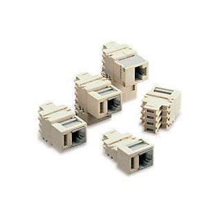 Leviton 40072 T8 8 Position Modular Adapter, T568B Wiring, Converts Eight Contacts Into An 8 Position, 8 Conductor Non Keyed Modular Jack, (Tap  8)