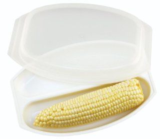 Fox Run Microwave Corn Steamer with Lid Kitchen & Dining