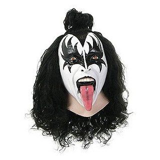 Gene Simmons of Kiss Demon Face Halloween Mask 